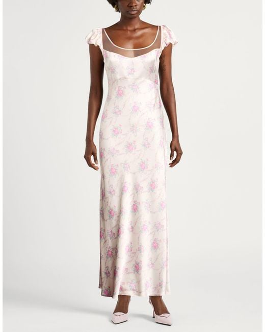 LoveShackFancy Pink Maxi Dress
