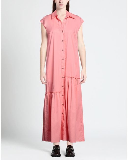 Peserico Pink Maxi Dress