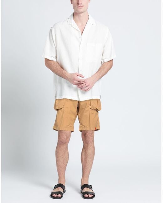 Aspesi Natural Shorts & Bermuda Shorts for men