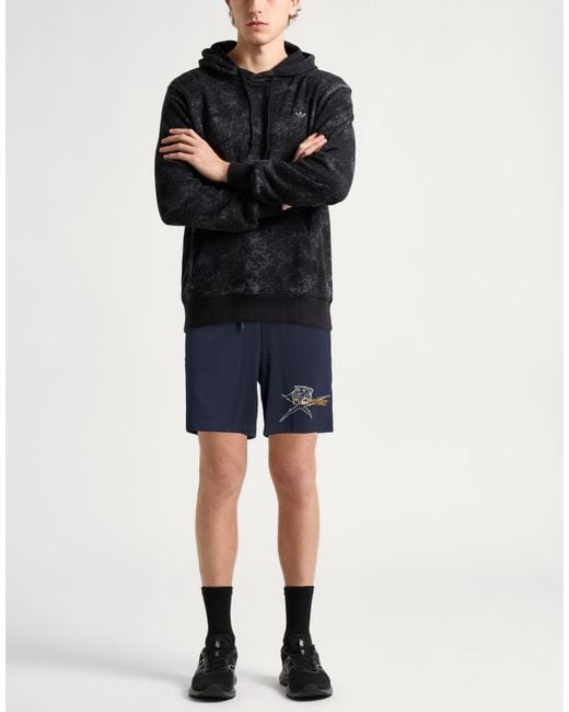 Philipp Plein Blue Shorts & Bermuda Shorts Cotton for men