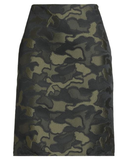 Aspesi Gray Mini Skirt