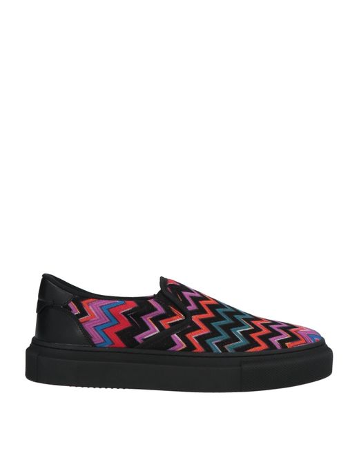 Acbc X Missoni Black Sneakers Textile Fibers for men
