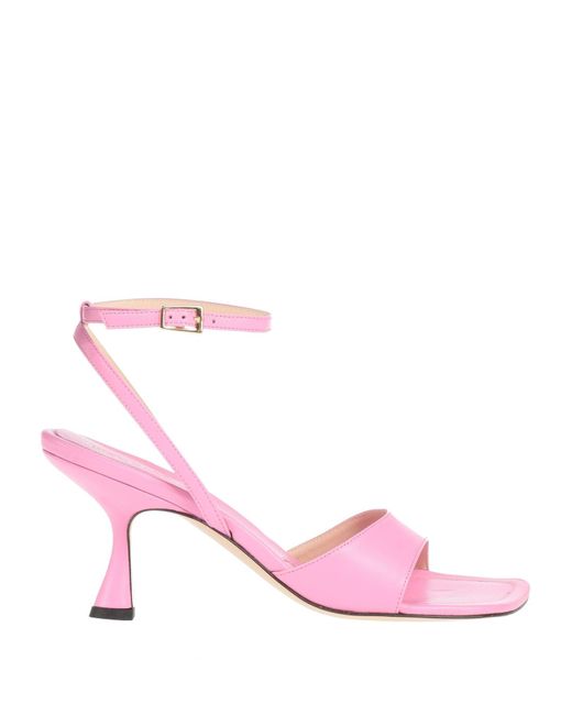 Wandler Pink Sandals