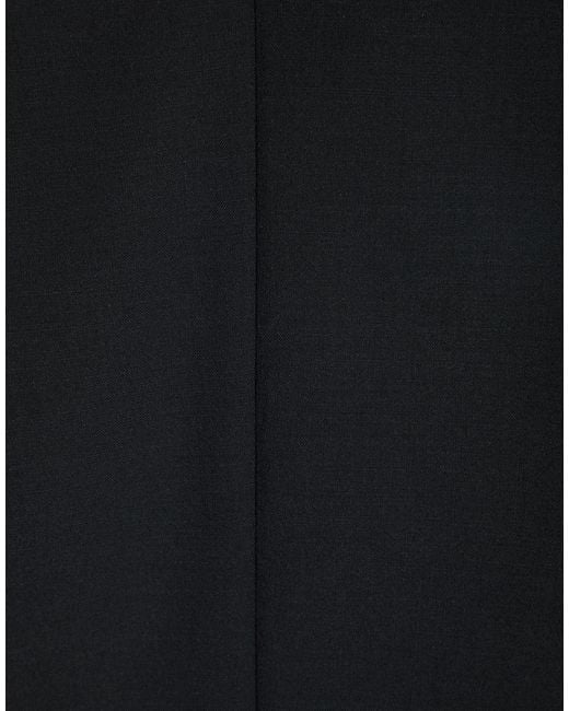 MULISH Blue Suit Polyester, Wool, Elastane for men