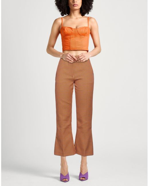 Marni Brown Pants Polyester