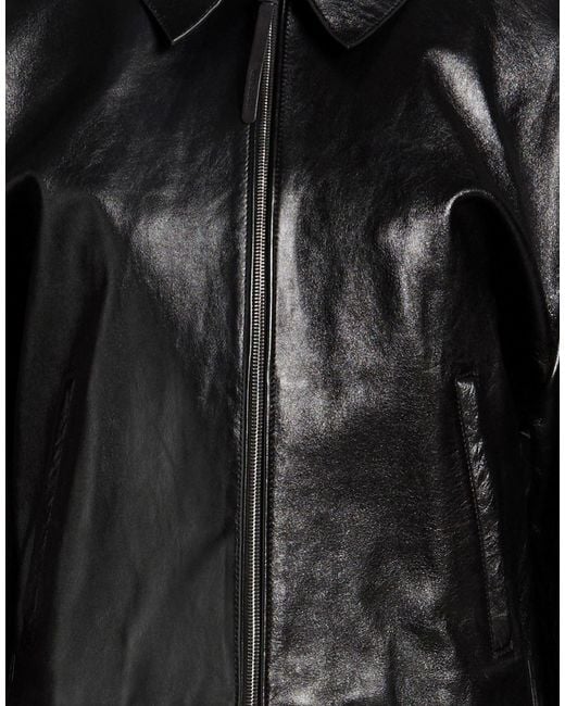 Acne Black Jacket Lambskin