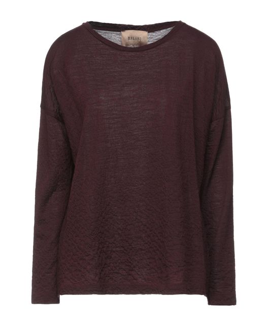 Balia 8.22 Purple Deep Sweater Virgin Wool
