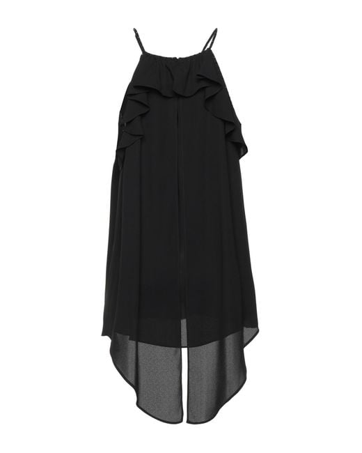 Camilla Black Top Polyester