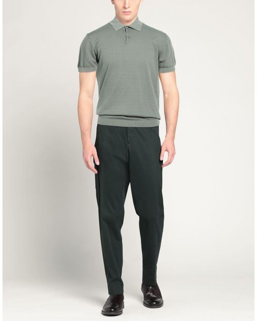 Polo Aragona de hombre de color Green