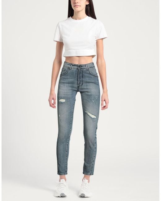 CoSTUME NATIONAL Blue Jeans Cotton, Elastane