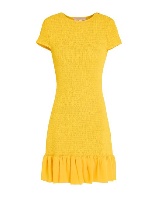 MICHAEL Michael Kors Yellow Mini Dress