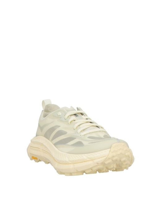 Hoka One One Natural U Mafate Speed 4 Lite Ivory Sneakers Textile Fibers, Synthetic Fibers for men