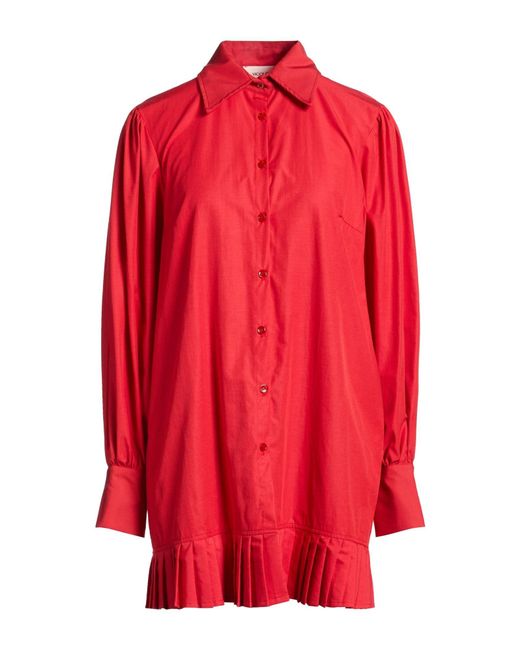 ViCOLO Red Mini Dress Polyester, Cotton