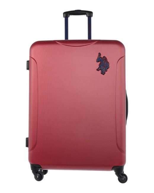 U.S. POLO ASSN. Red Wheeled Luggage