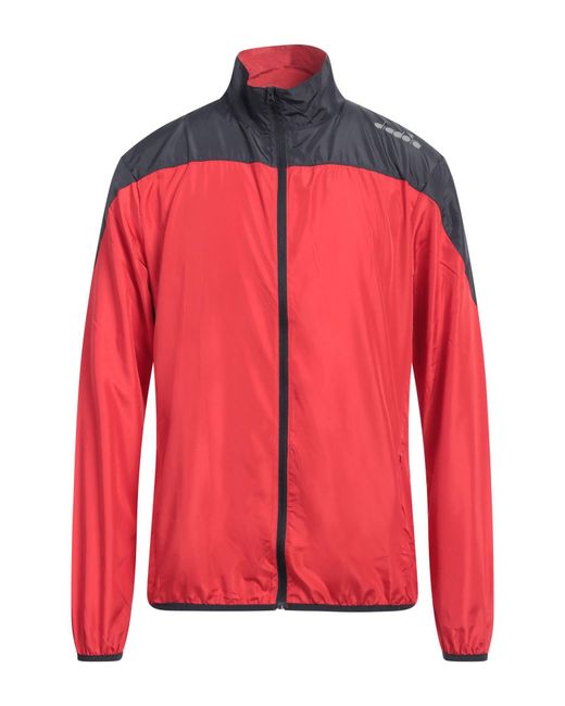 Diadora Red Jacket for men