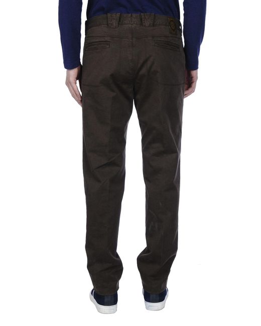 Barba Napoli Black Trouser for men