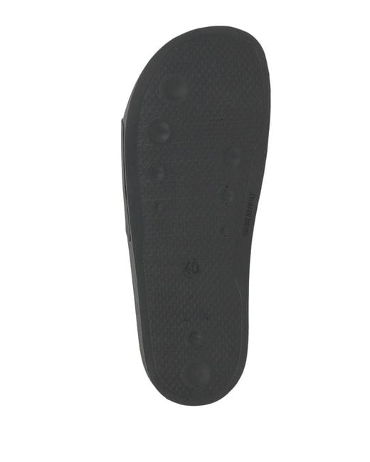 Moschino Black Sandals