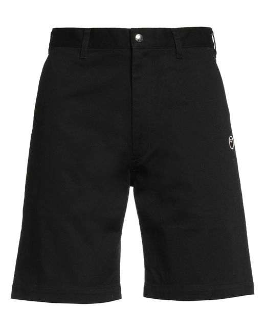 A Bathing Ape Black Shorts & Bermuda Shorts for men