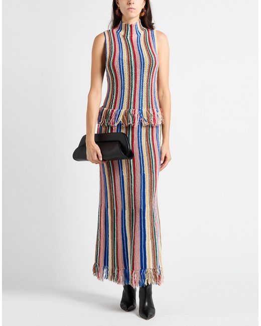 Vestido Largo Sea de color White