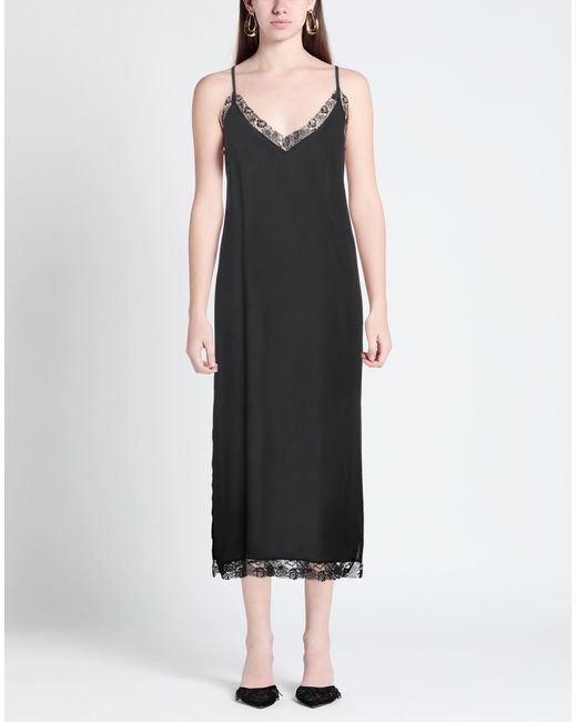 Cristinaeffe Black Midi Dress