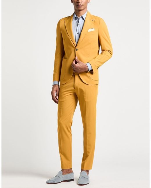 Bharnaba Orange Suits for men