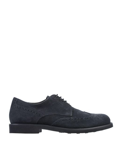 Tod's Blue Lace-Up Shoes for men