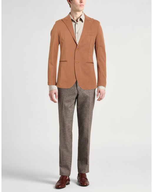 AT.P.CO Brown Blazers for men