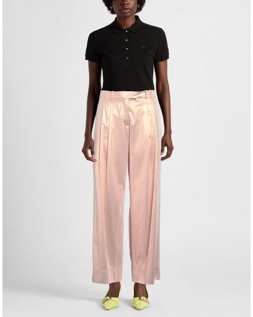 Alysi Pink Pants Viscose, Polyester