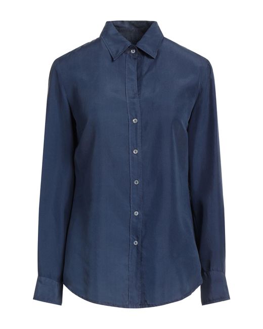 120% Lino Blue Shirt