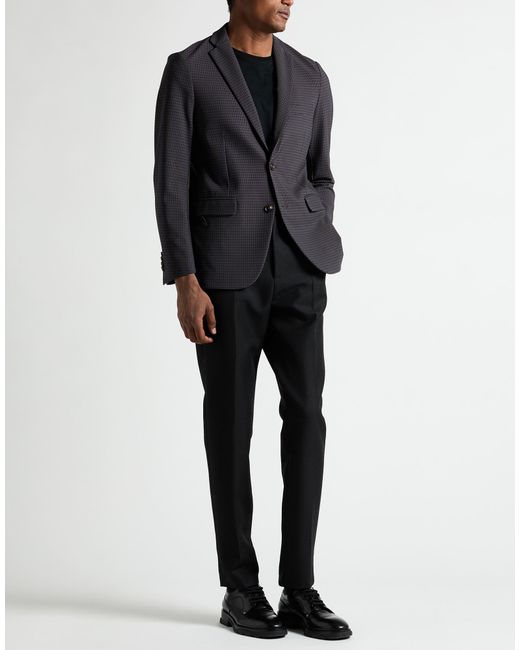 Rrd Black Blazer Polyamide, Elastane for men