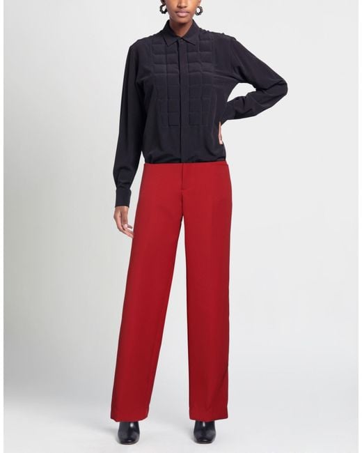 Low Classic Red Trouser