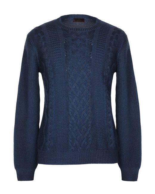 Altea Blue Sweater for men