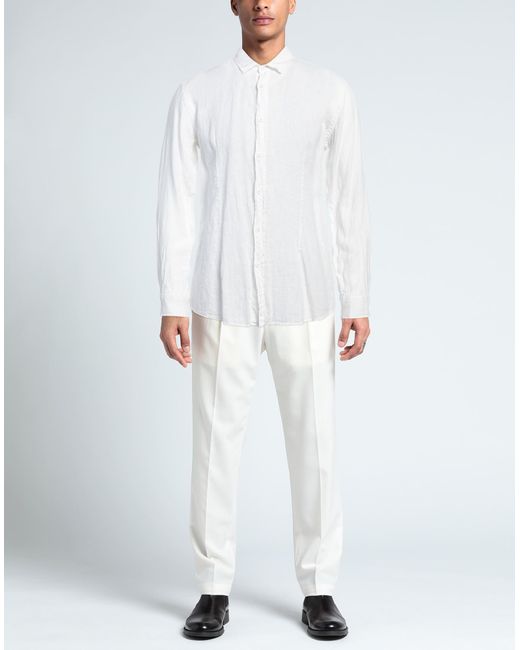 Daniele Alessandrini White Shirt for men