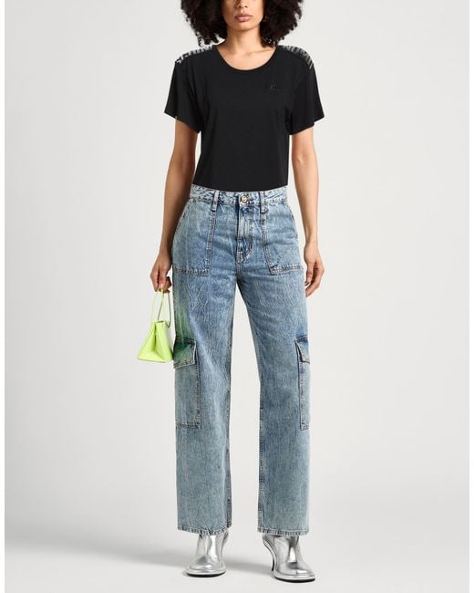 Moschino Black T-Shirt Cotton