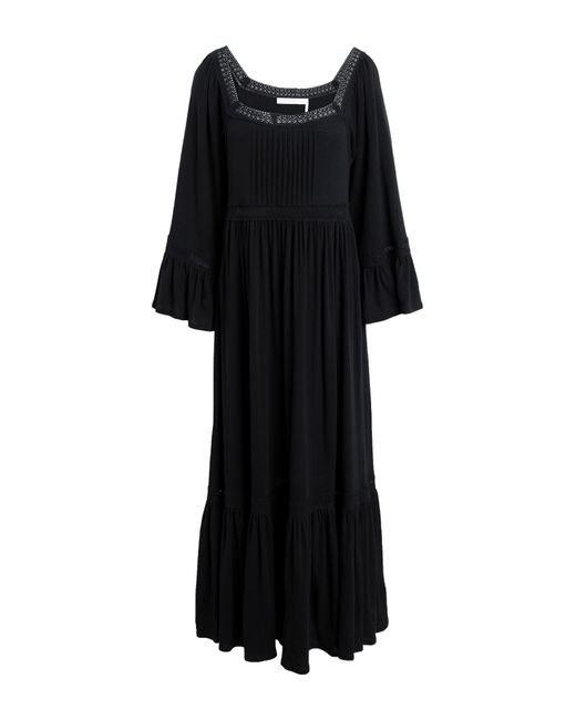 See By Chloé Black Maxi Dress