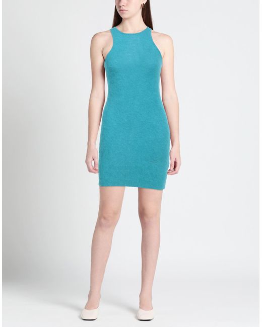 Ganni Blue Mini Dress