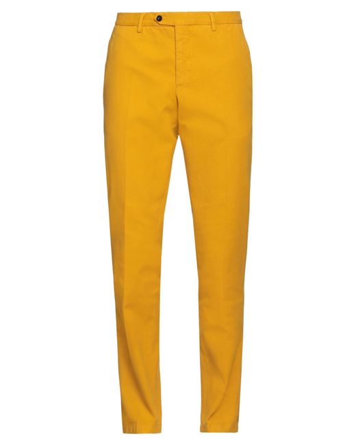 Drumohr Yellow Trouser for men