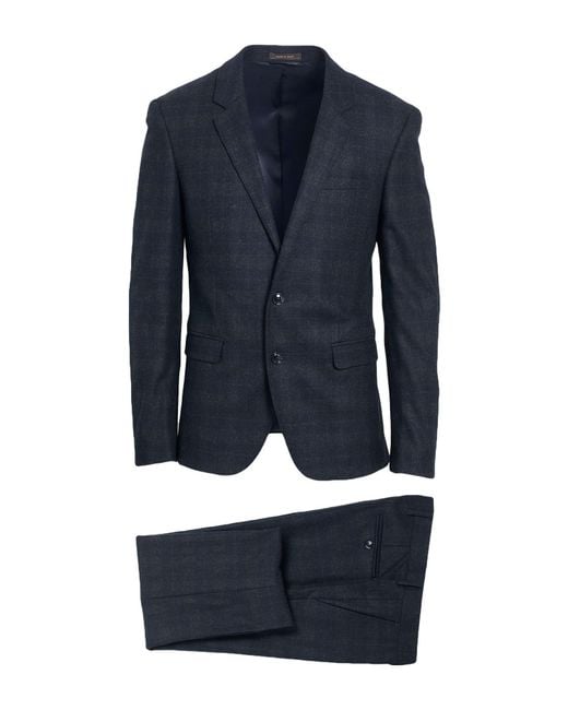 Trussardi Blue Suits for men