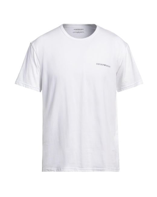 Emporio Armani White Undershirt for men