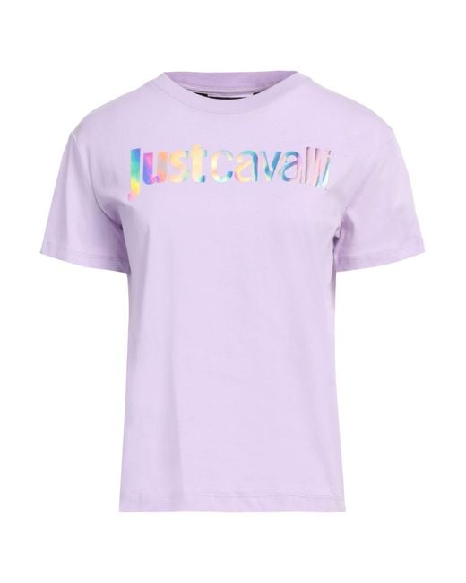 Just Cavalli Purple T-shirt