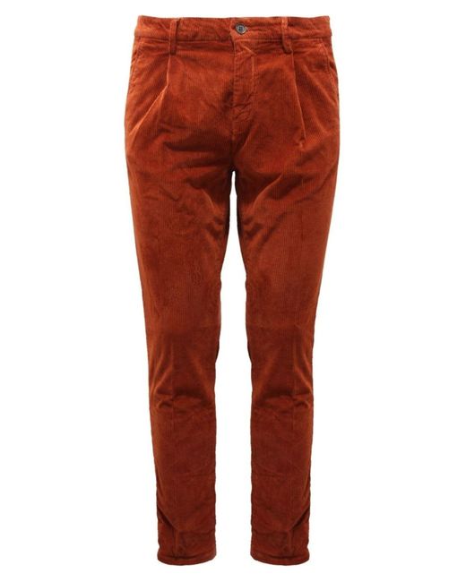 Pantaloni Jeans di Mason's in Red da Uomo