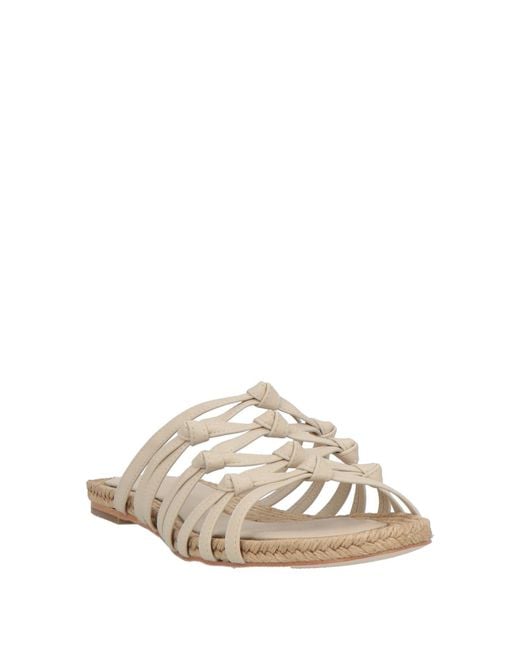 Paloma Barceló White Espadrilles Leather