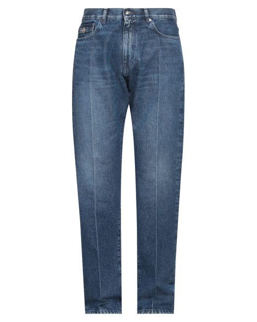 Pantalon en jean Versace pour homme en coloris Blue