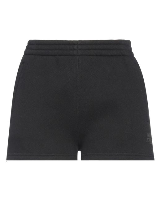 Alexander Wang Black Shorts & Bermuda Shorts