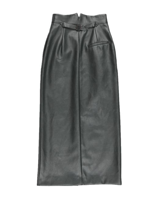 Berwich Gray Midi Skirt