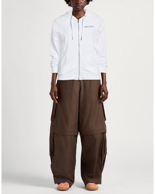 ARMANI EXCHANGE White Sweatshirt