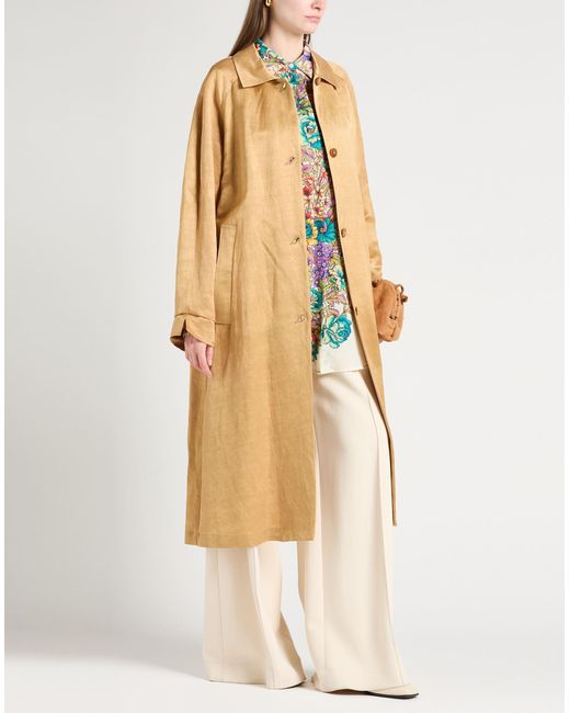 Alysi Natural Overcoat & Trench Coat