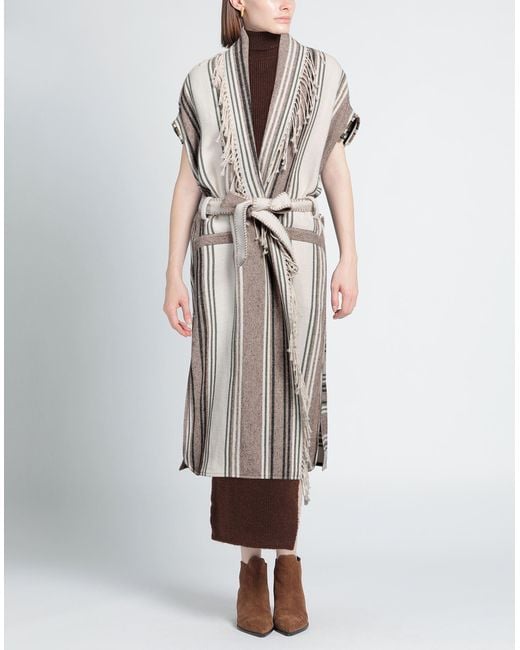 Bazar Deluxe White Overcoat & Trench Coat