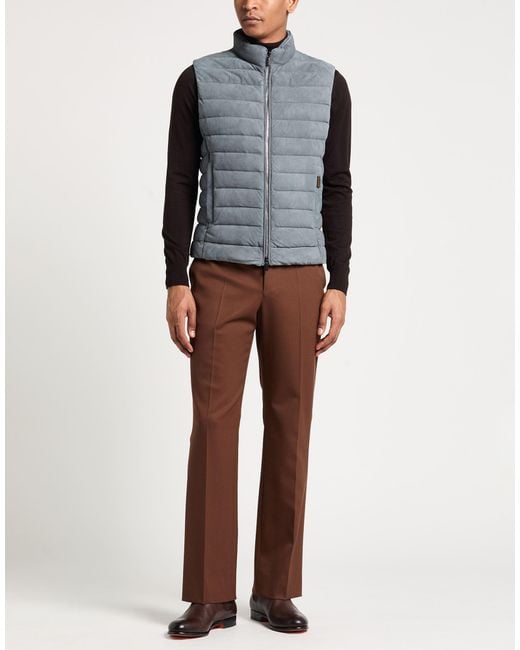 Chompa Sin Mangas Moorer de hombre de color Gray