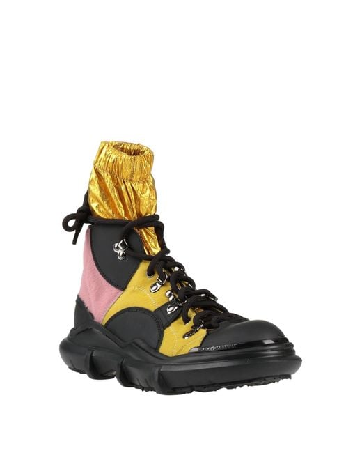 Dolce & Gabbana Blue Ankle Boots for men
